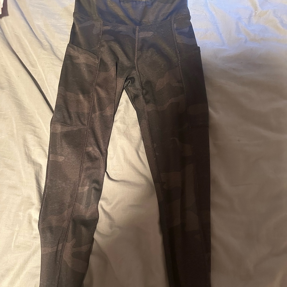 Black Camouflage Leggings